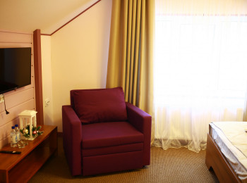 комната в отеле уютная